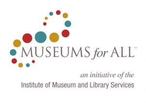 Museums for All logo, an initiative of the Institute of Museum and Library Services