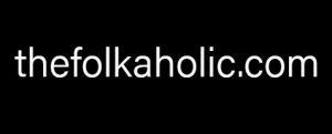 thefolkaholic.com in white letters on a black background
